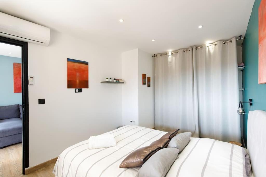Stanislas Art - Cannes Centre - Terrasse - Clim Apartment Exterior photo