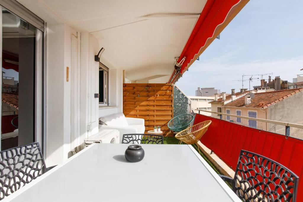 Stanislas Art - Cannes Centre - Terrasse - Clim Apartment Exterior photo